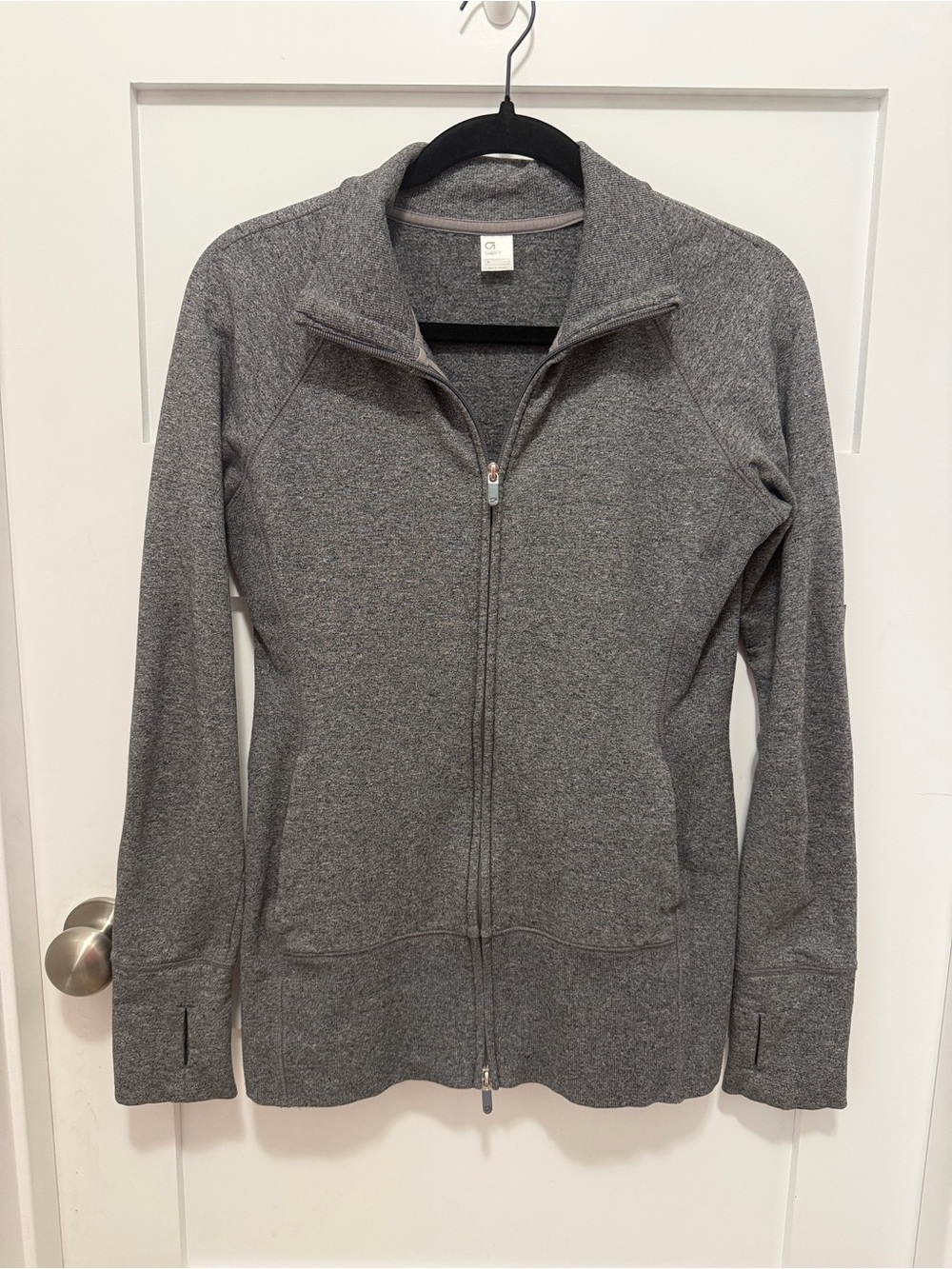 Gap fit Women's Gray Full-Zip Athleisure Jacket